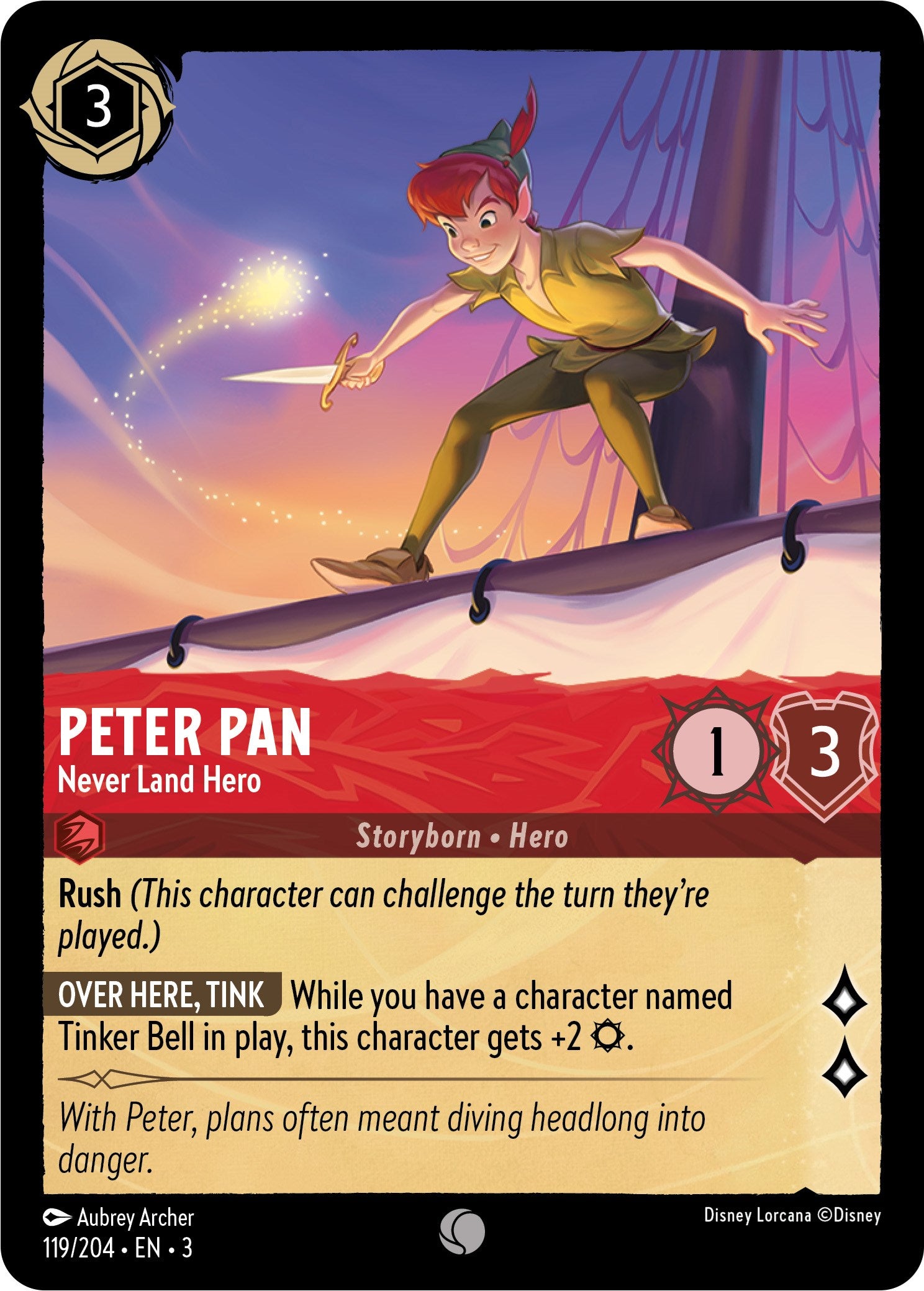 Peter Pan - Never Land Hero (119/204) [Into the Inklands] | Jack's On Queen