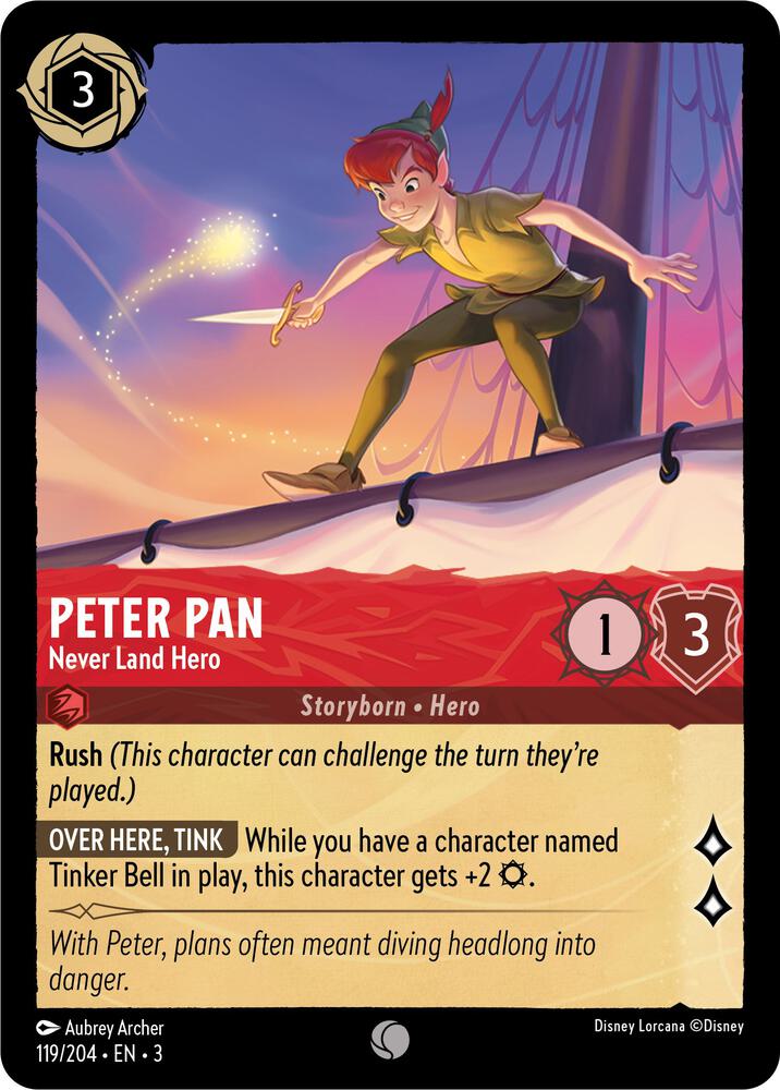 Peter Pan - Never Land Hero (119/204) [Into the Inklands] | Jack's On Queen