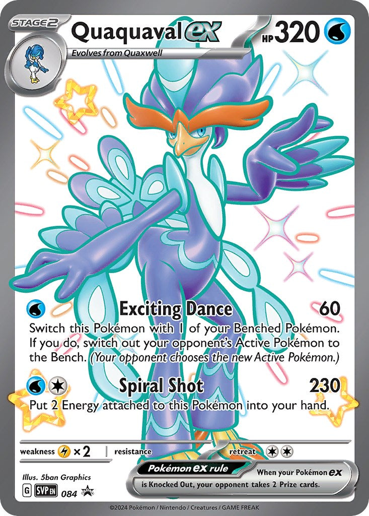 Quaquaval ex (084) (Jumbo Card) [Scarlet & Violet: Black Star Promos] | Jack's On Queen