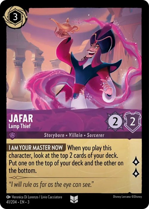 Jafar - Lamp Thief (41/204) [Into the Inklands] | Jack's On Queen