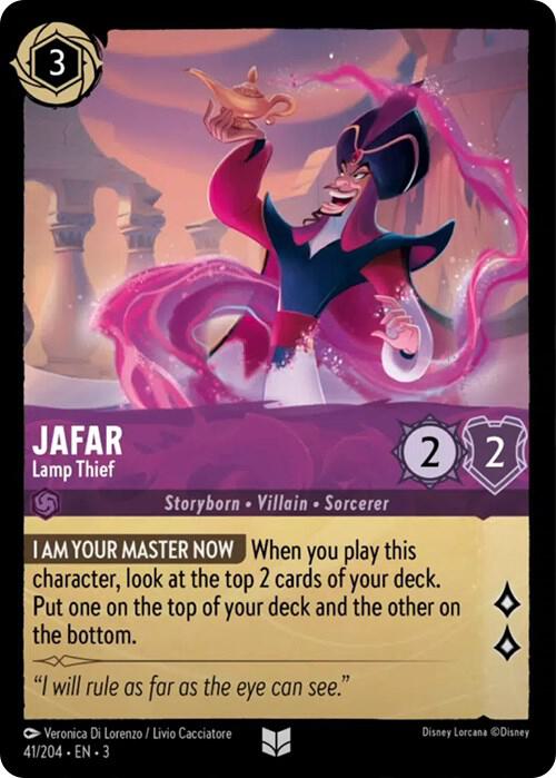 Jafar - Lamp Thief (41/204) [Into the Inklands] | Jack's On Queen