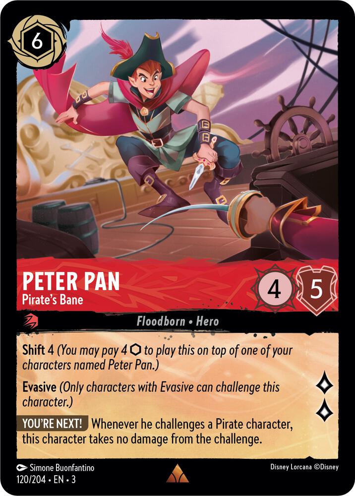 Peter Pan - Pirate's Bane (120/204) [Into the Inklands] | Jack's On Queen