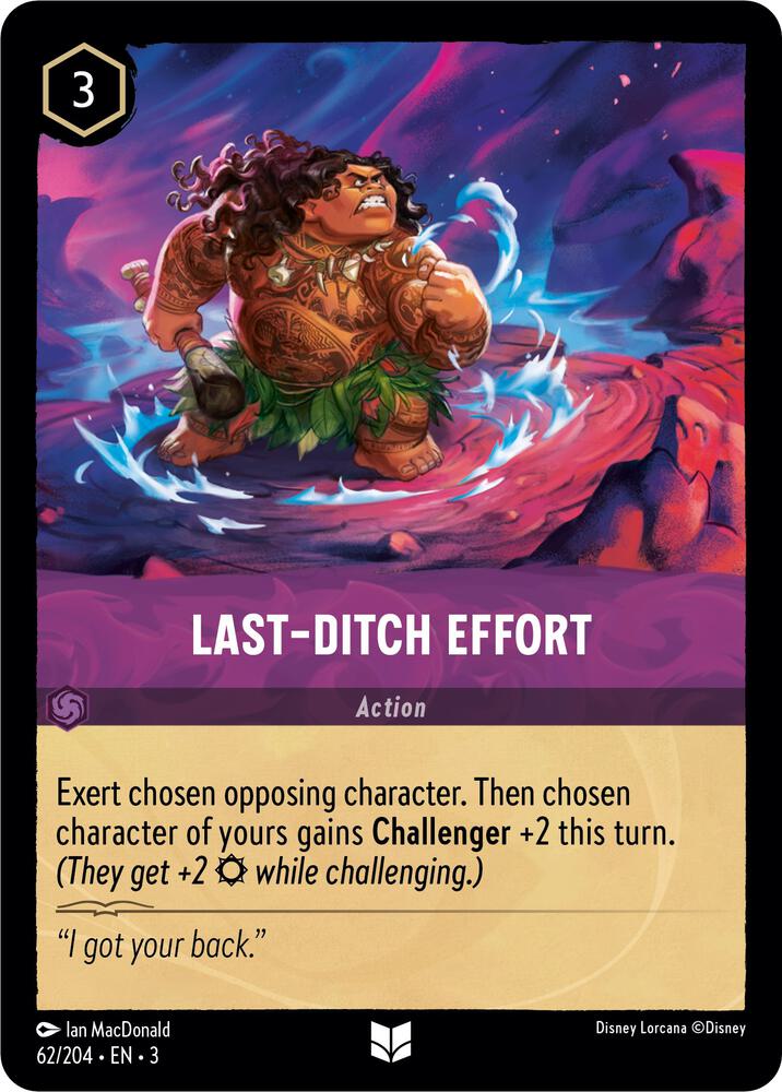 Last-Ditch Effort (62/204) [Into the Inklands] | Jack's On Queen