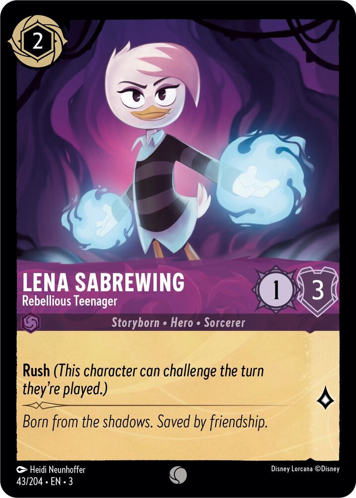 Lena Sabrewing - Rebellious Teenager (43/204) [Into the Inklands] | Jack's On Queen