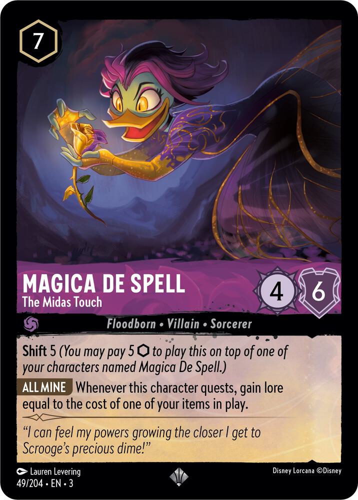 Magica De Spell - The Midas Touch (49/204) [Into the Inklands] | Jack's On Queen