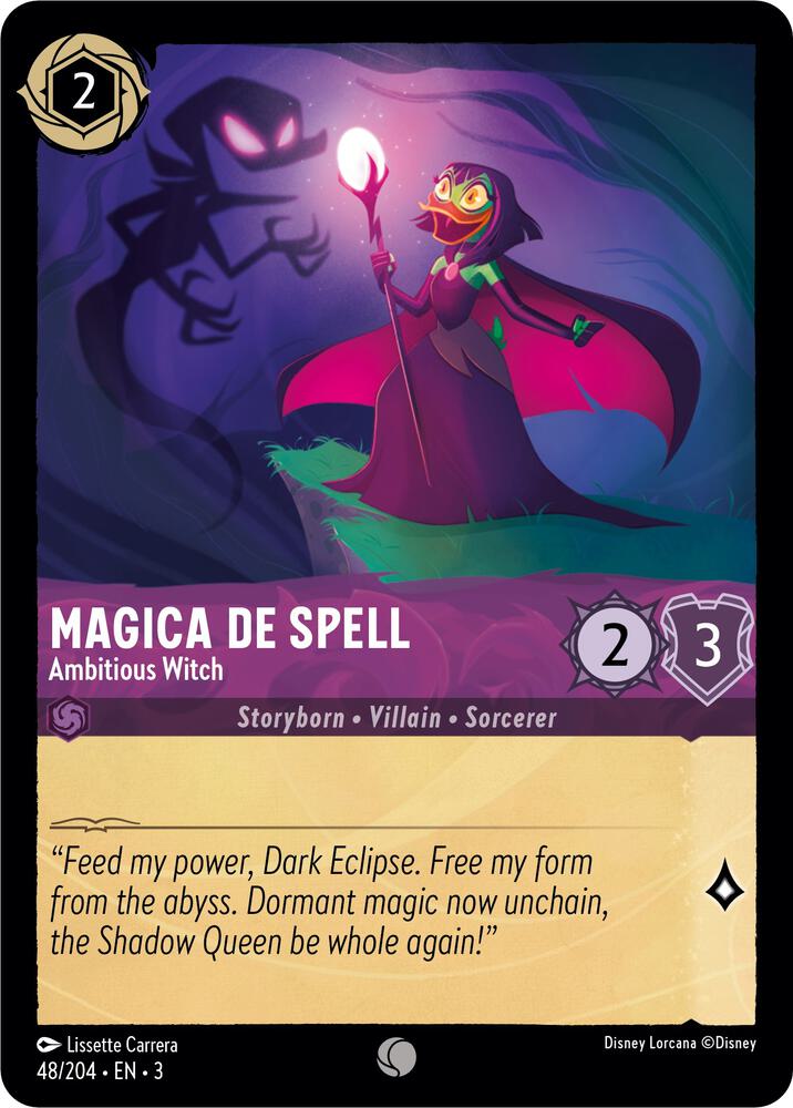Magica De Spell - Ambitious Witch (48/204) [Into the Inklands] | Jack's On Queen