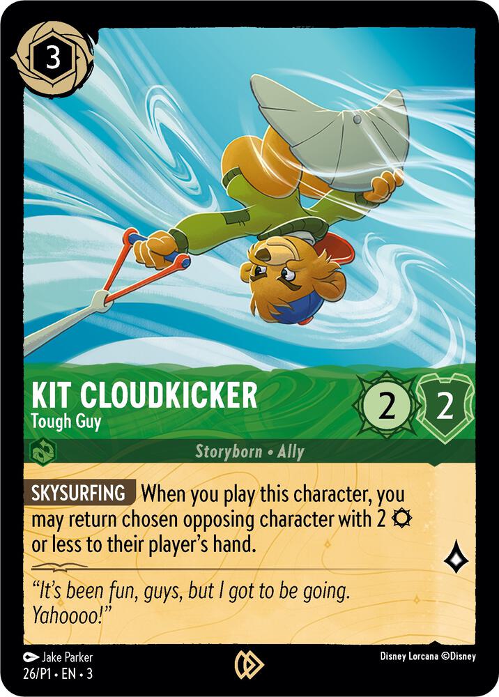 Kit Cloudkicker - Tough Guy (26) [Disney Lorcana Promo Cards] | Jack's On Queen