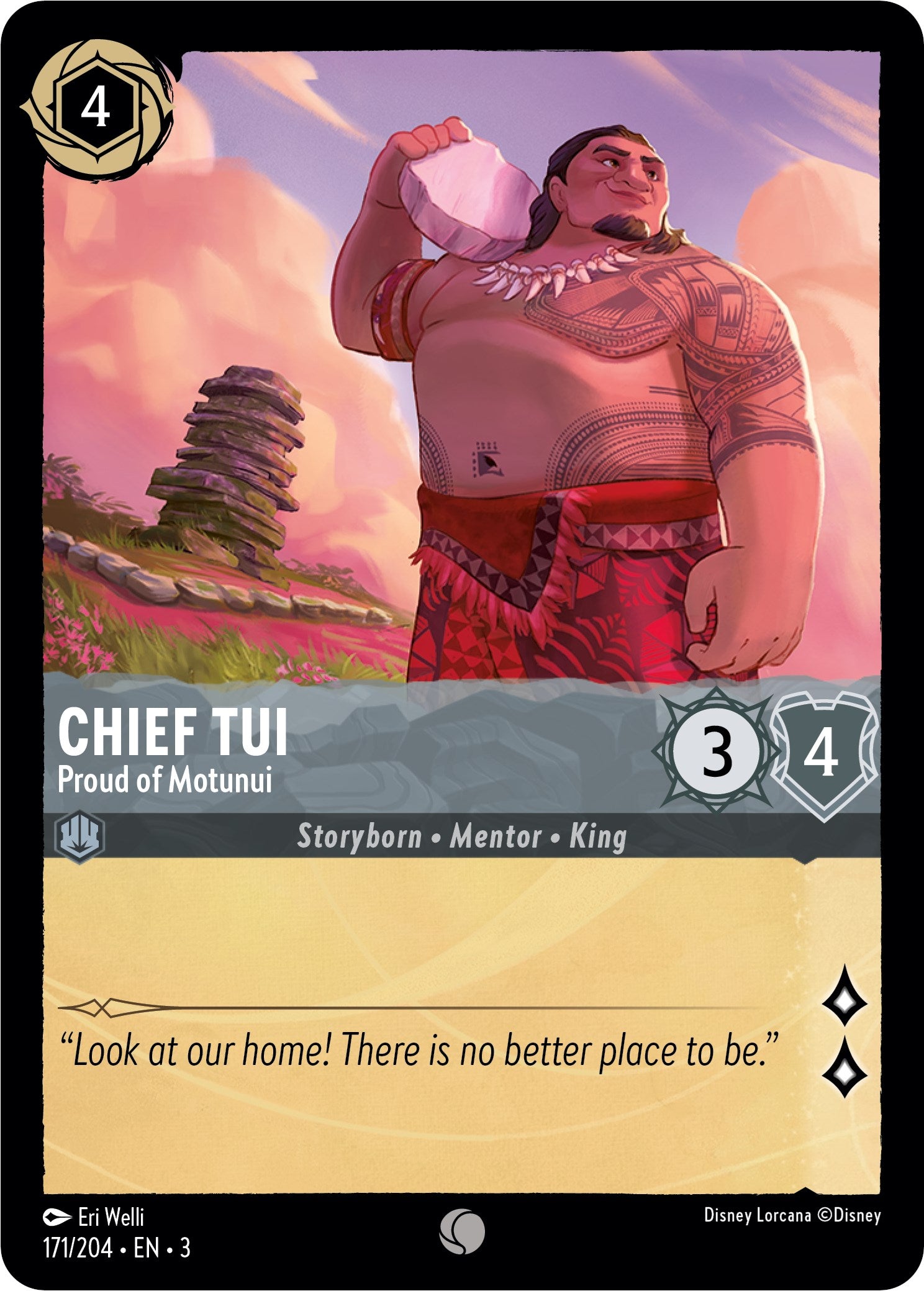 Chief Tui - Proud of Motunui (171/204) [Into the Inklands] | Jack's On Queen
