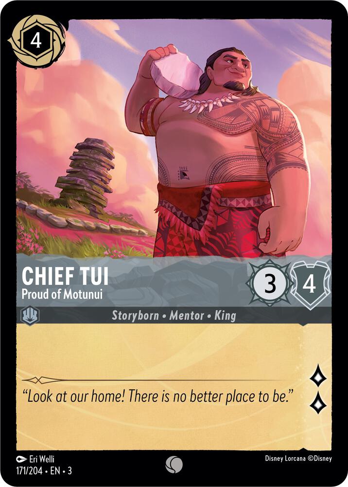 Chief Tui - Proud of Motunui (171/204) [Into the Inklands] | Jack's On Queen