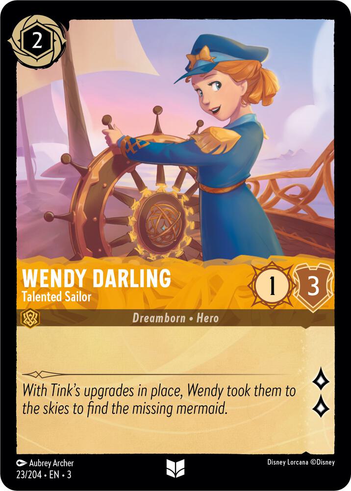 Wendy Darling - Talented Sailor (23/204) [Into the Inklands] | Jack's On Queen