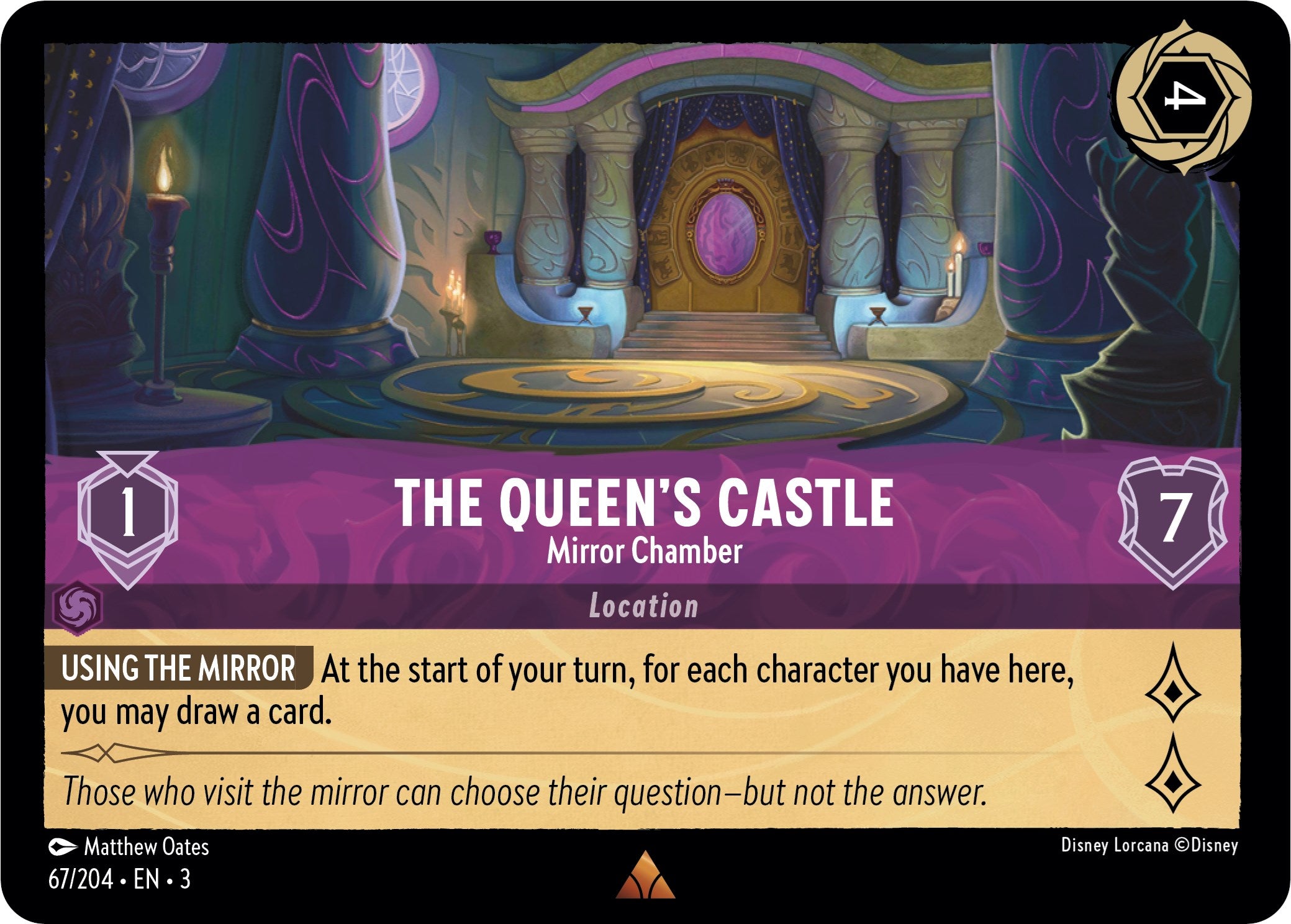 The Queen's Castle - Mirror Chamber (67/204) [Into the Inklands] | Jack's On Queen
