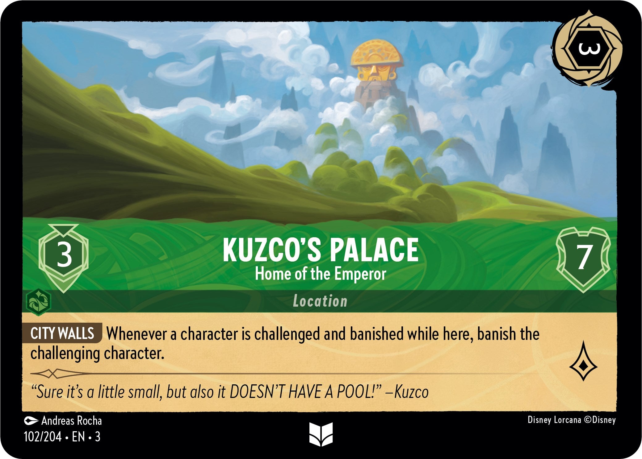 Kuzco's Palace - Home of the Emperor (102/204) [Into the Inklands] | Jack's On Queen