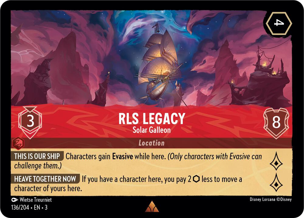 RLS Legacy - Solar Galleon (136/204) [Into the Inklands] | Jack's On Queen