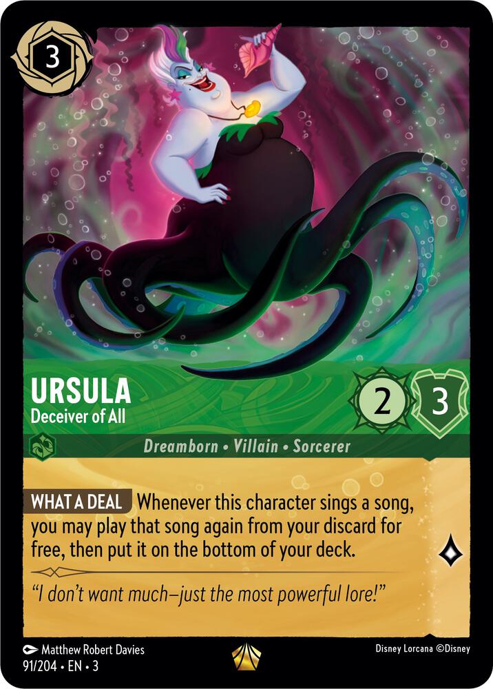 Ursula - Deceiver of All (91/204) [Into the Inklands] | Jack's On Queen