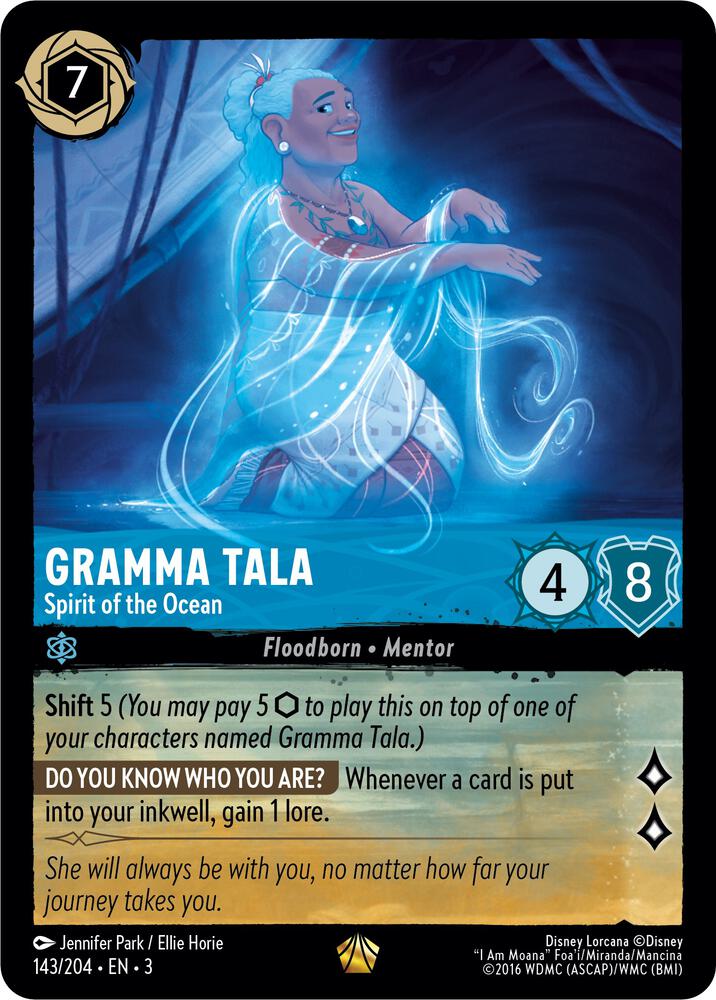 Gramma Tala - Spirit of the Ocean (143/204) [Into the Inklands] | Jack's On Queen