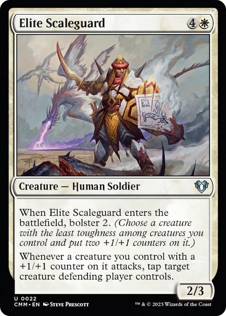 Elite Scaleguard [Commander Masters] | Jack's On Queen