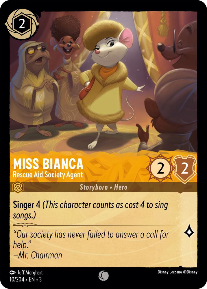 Miss Bianca - Rescue Aid Society Agent (10/204) [Into the Inklands] | Jack's On Queen