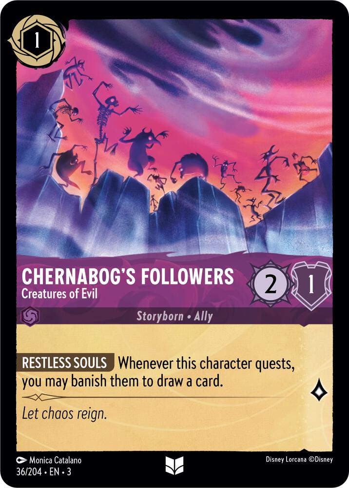 Chernabog's Followers - Creatures of Evil (36/204) [Into the Inklands] | Jack's On Queen