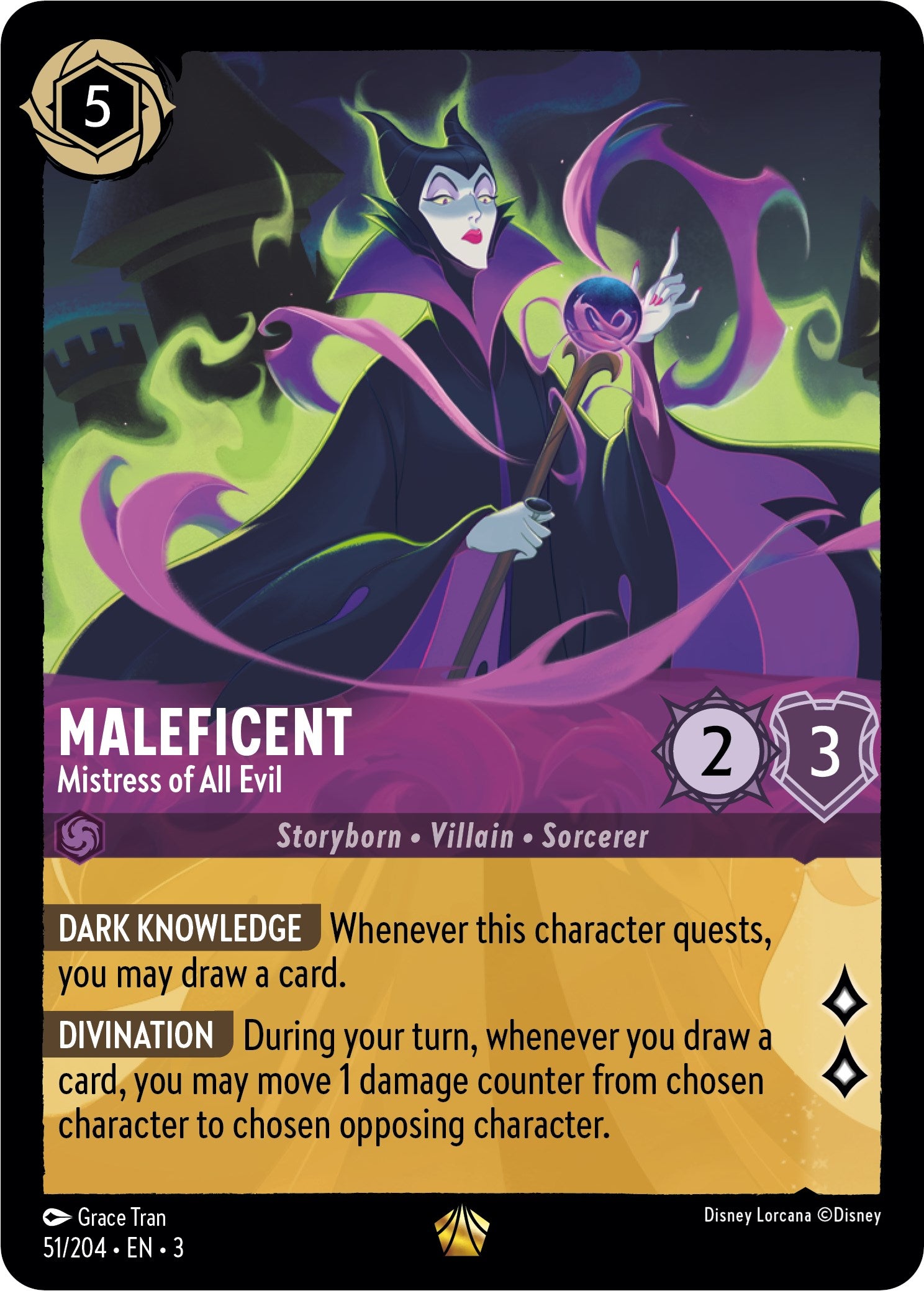 Maleficent - Mistress of All Evil (51/204) [Into the Inklands] | Jack's On Queen