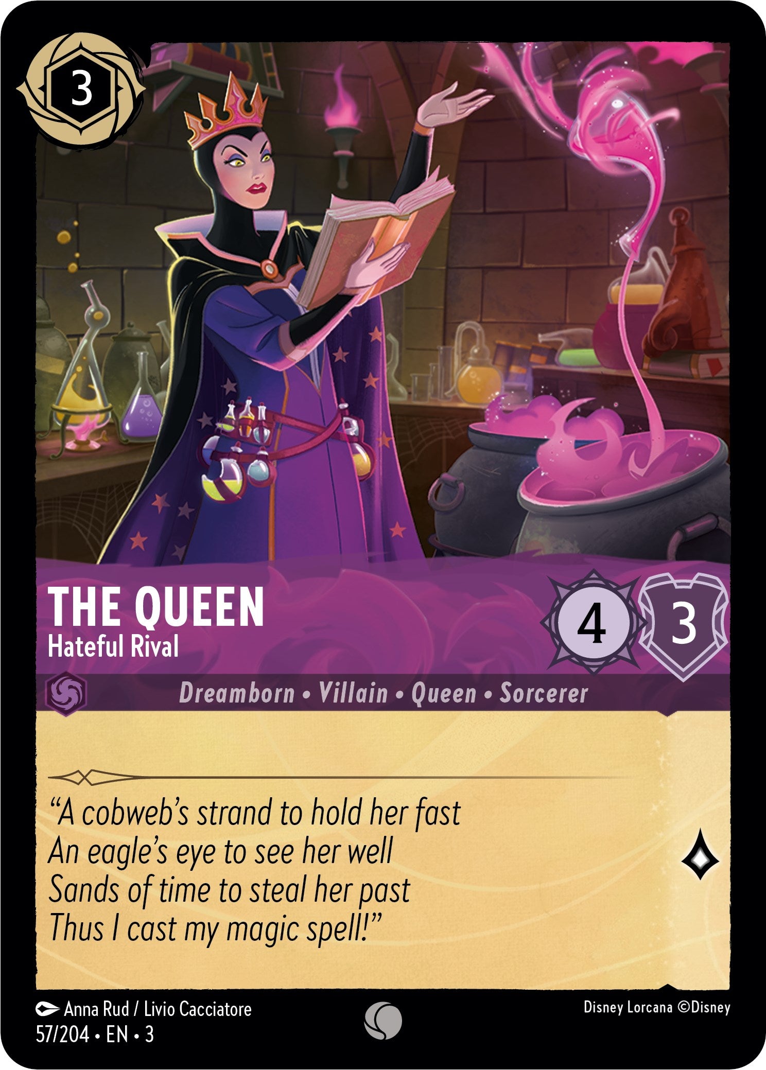 The Queen - Hateful Rival (57/204) [Into the Inklands] | Jack's On Queen