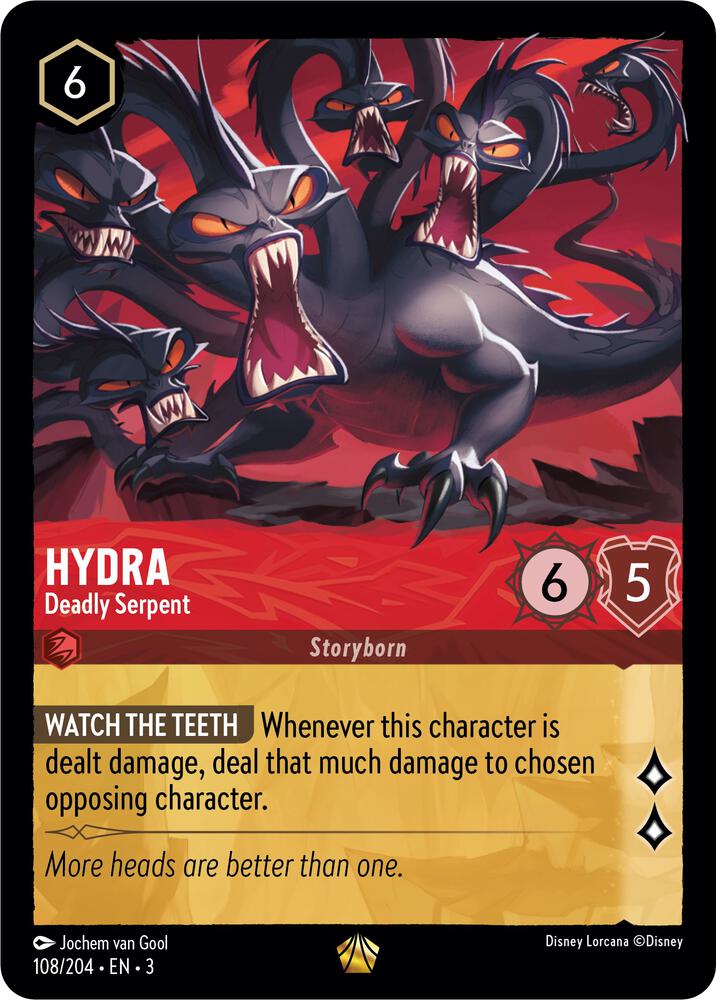 Hydra - Deadly Serpent (108/204) [Into the Inklands] | Jack's On Queen