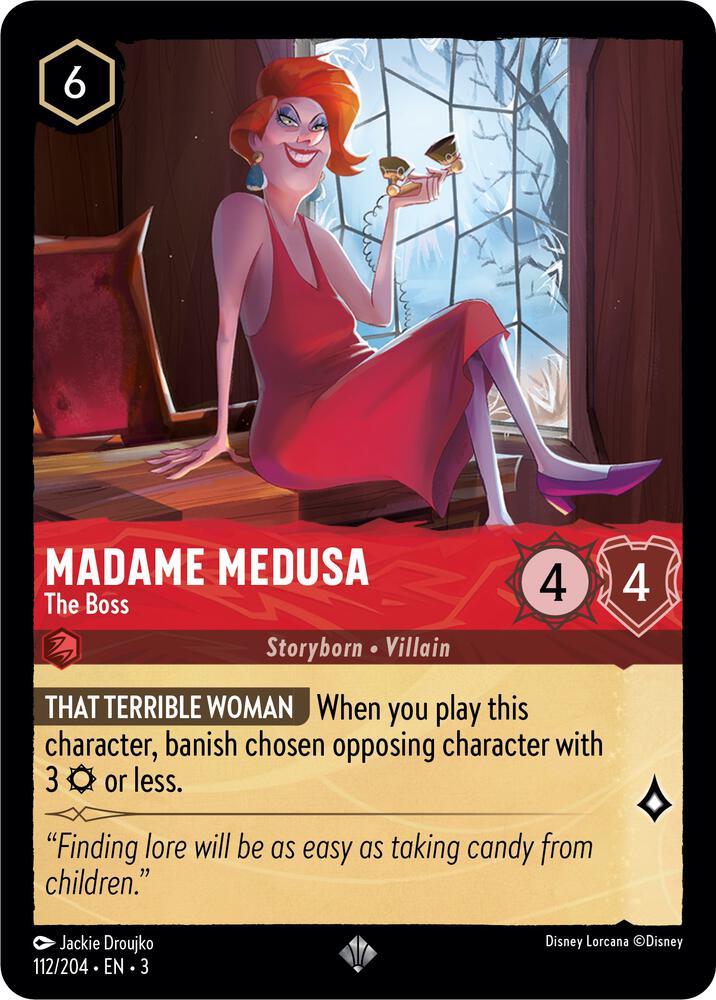 Madame Medusa - The Boss (112/204) [Into the Inklands] | Jack's On Queen