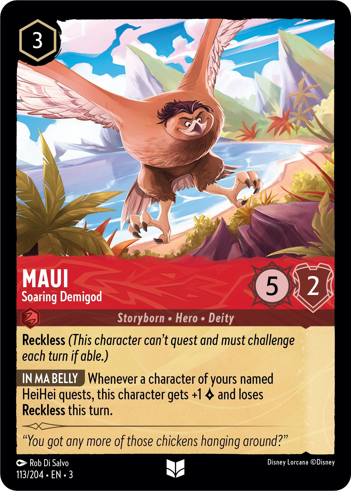 Maui - Soaring Demigod (113//204) [Into the Inklands] | Jack's On Queen
