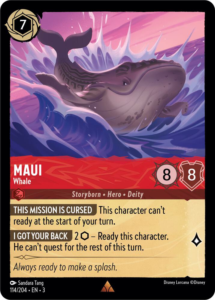 Maui - Whale (114/204) [Into the Inklands] | Jack's On Queen