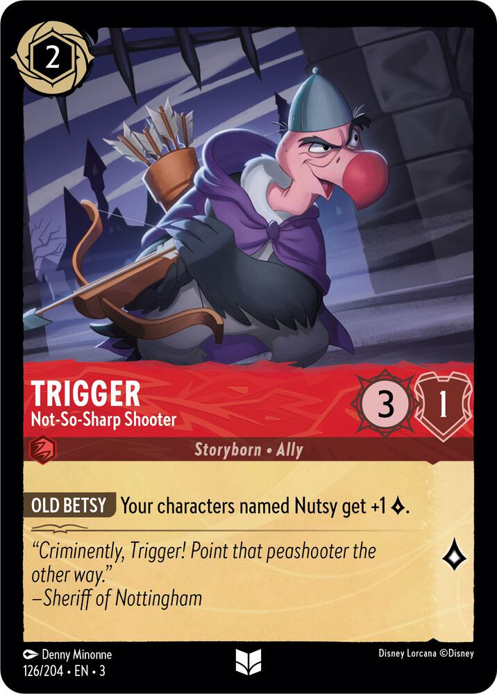 Trigger - Not-So-Sharp Shooter (126/204) [Into the Inklands] | Jack's On Queen