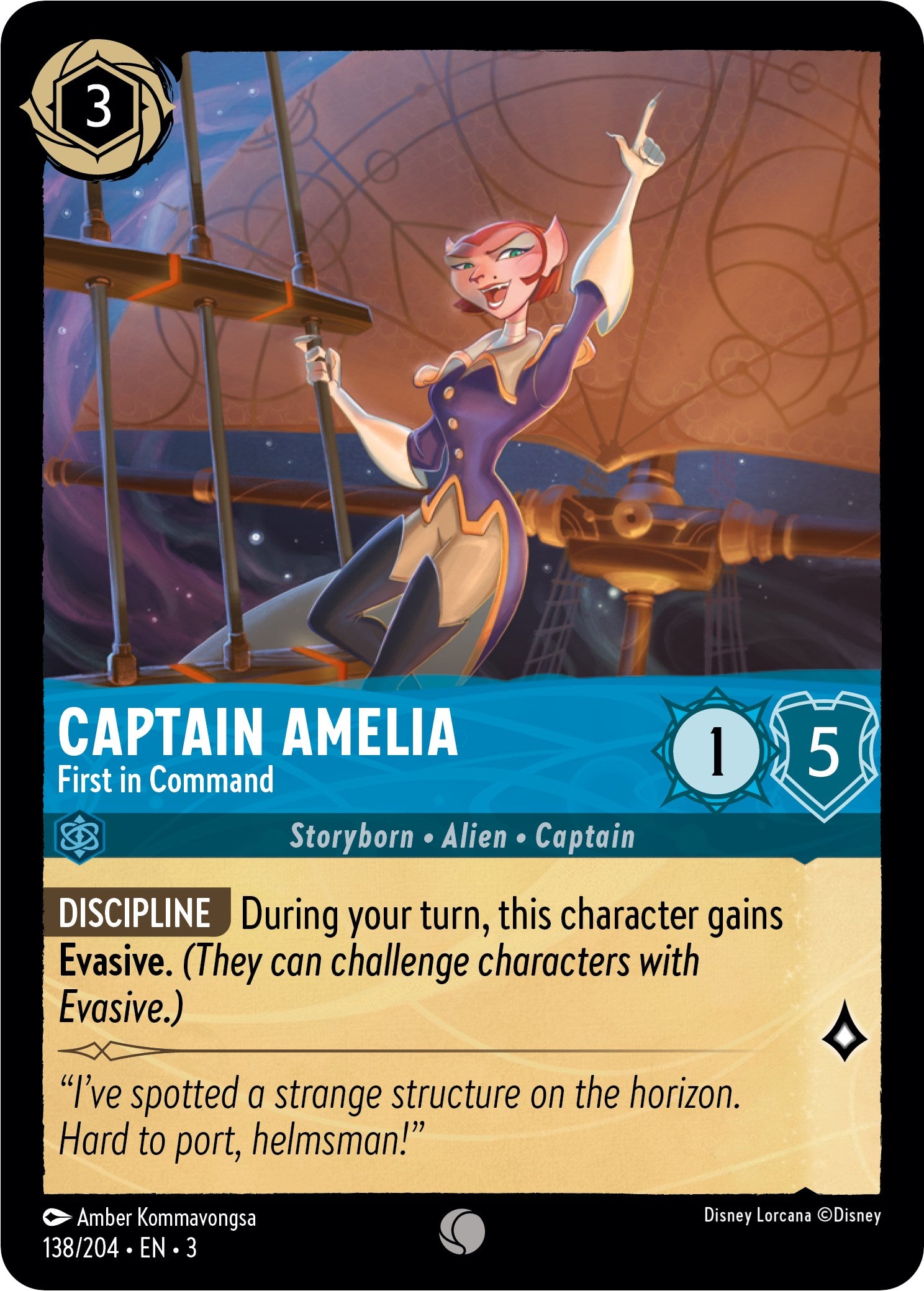Captain Amelia - First in Command (138//204) [Into the Inklands] | Jack's On Queen
