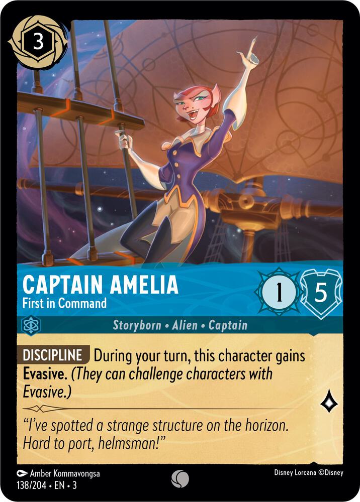 Captain Amelia - First in Command (138/204) [Into the Inklands] | Jack's On Queen