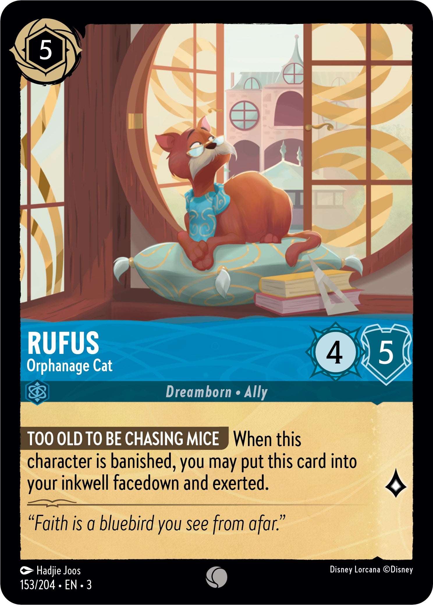 Rufus - Orphanage Cat (153/204) [Into the Inklands] | Jack's On Queen