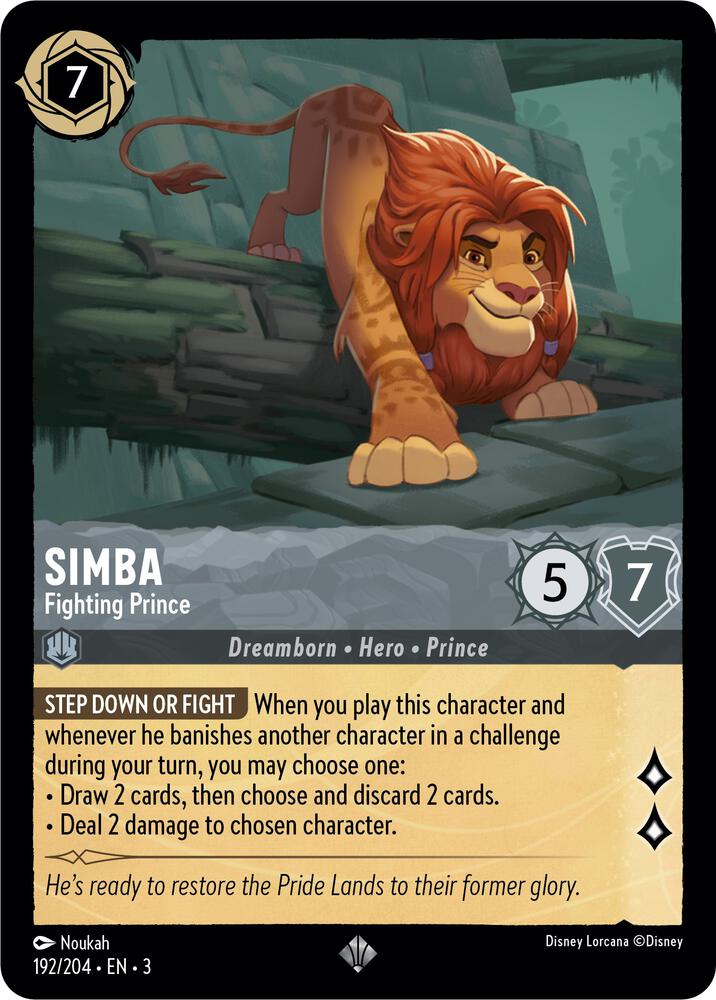 Simba - Fighting Prince (192/204) [Into the Inklands] | Jack's On Queen