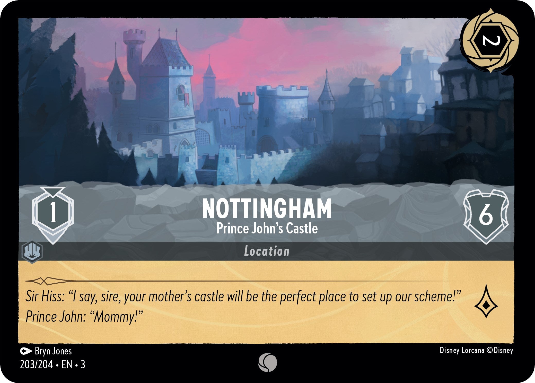 Nottingham - Prince John's Castle (203/204) [Into the Inklands] | Jack's On Queen