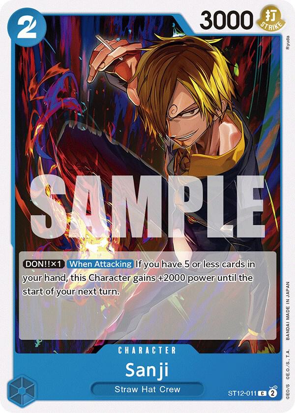 Sanji (ST12-011) [Starter Deck 12: Zoro and Sanji] | Jack's On Queen