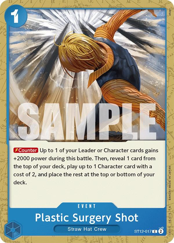 Plastic Surgery Shot (ST12-017) [Starter Deck 12: Zoro and Sanji] | Jack's On Queen