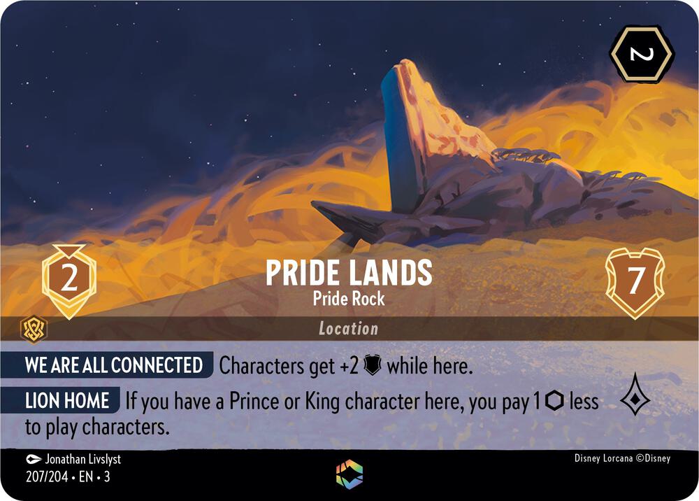 Pride Lands - Pride Rock (Enchanted) (207/204) [Into the Inklands] | Jack's On Queen