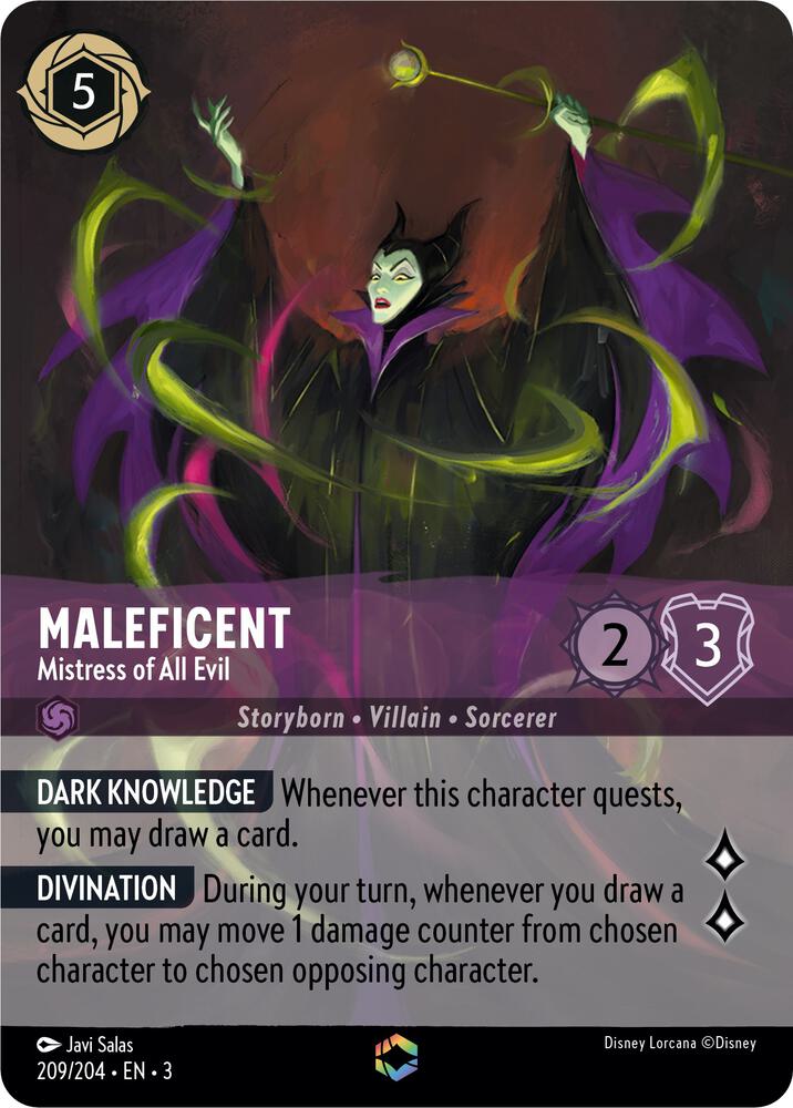 Maleficent - Mistress of All Evil (Enchanted) (209/204) [Into the Inklands] | Jack's On Queen