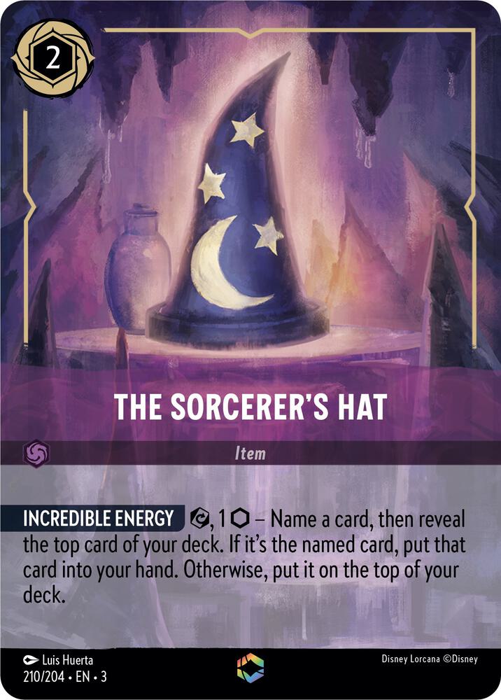 The Sorcerer's Hat (Enchanted) (210/204) [Into the Inklands] | Jack's On Queen