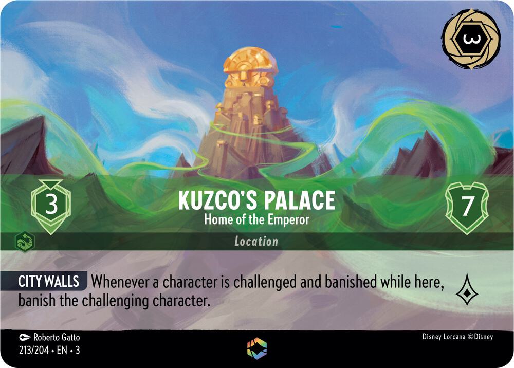 Kuzco's Palace - Home of the Emperor (Enchanted) (213/204) [Into the Inklands] | Jack's On Queen