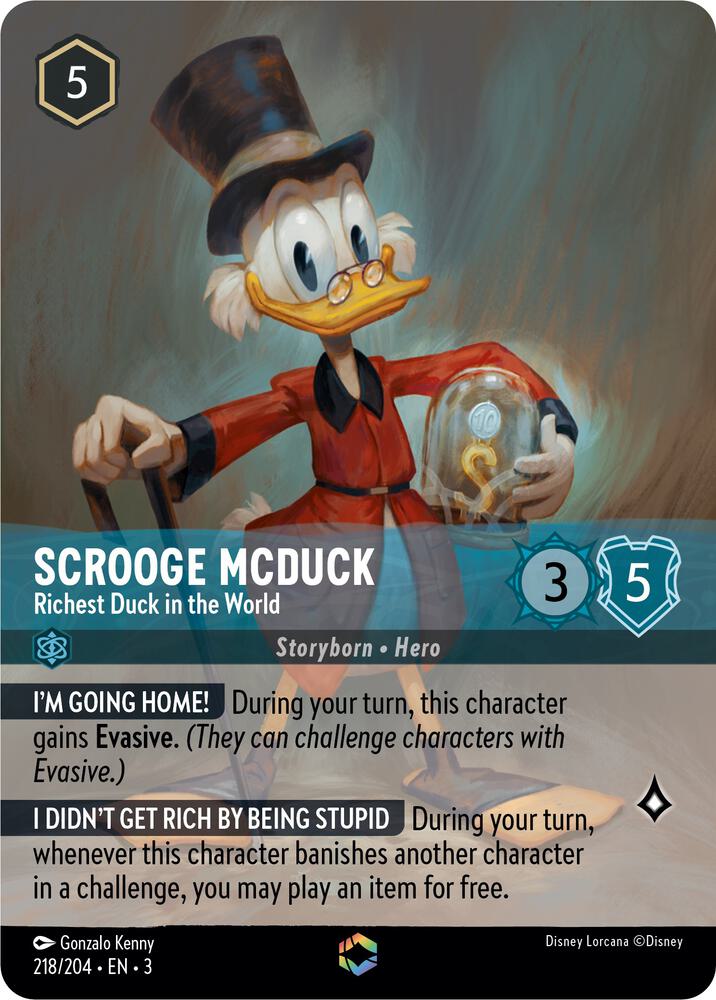 Scrooge McDuck - Richest Duck in the World (Enchanted) (218/204) [Into the Inklands] | Jack's On Queen