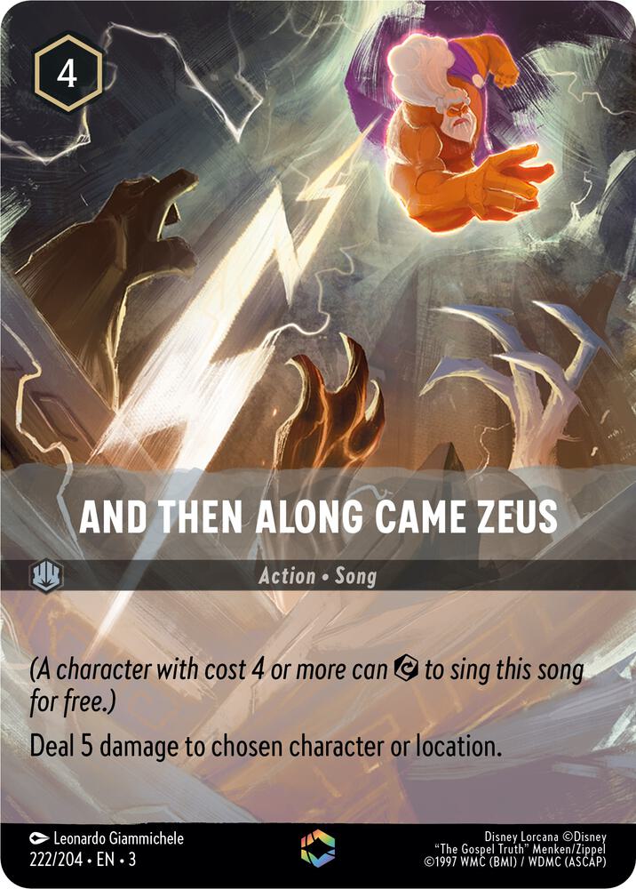 And Then Along Came Zeus (Enchanted) (222/204) [Into the Inklands] | Jack's On Queen