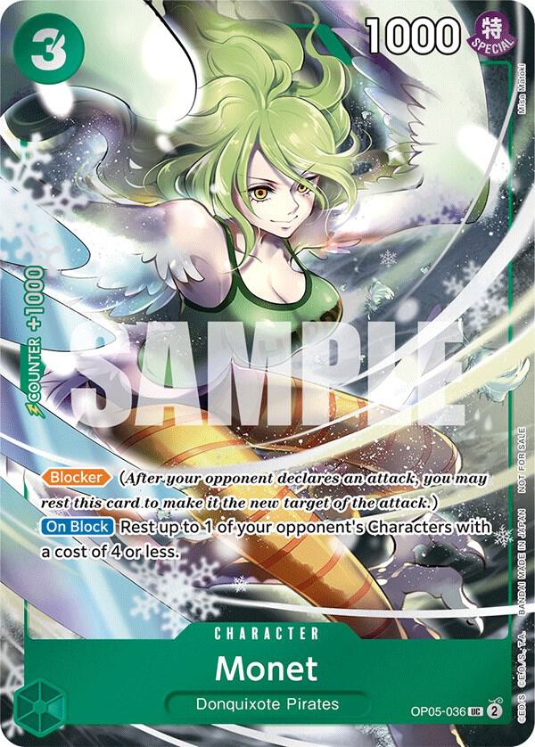 Monet (Event Pack Vol. 3) (OP05-036) [One Piece Promotion Cards] | Jack's On Queen