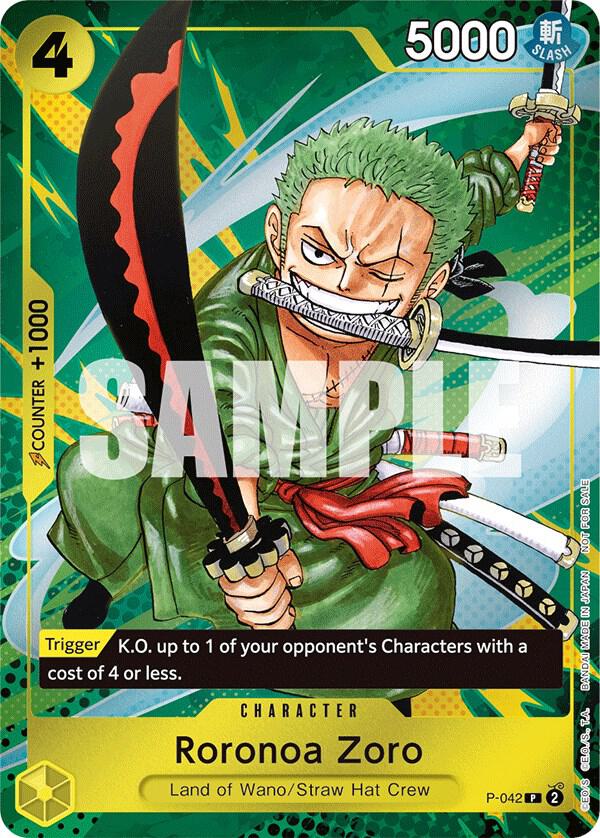 Roronoa Zoro (Event Pack Vol. 3) (P-042) [One Piece Promotion Cards] | Jack's On Queen