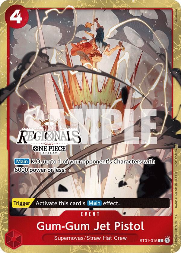 Gum-Gum Jet Pistol (Offline Regional 2024) [Participant] (ST01-015) [One Piece Promotion Cards] | Jack's On Queen