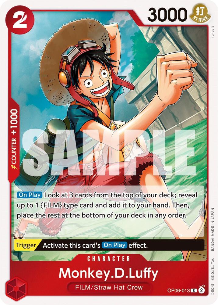Monkey.D.Luffy (OP06-013) [Wings of the Captain] | Jack's On Queen