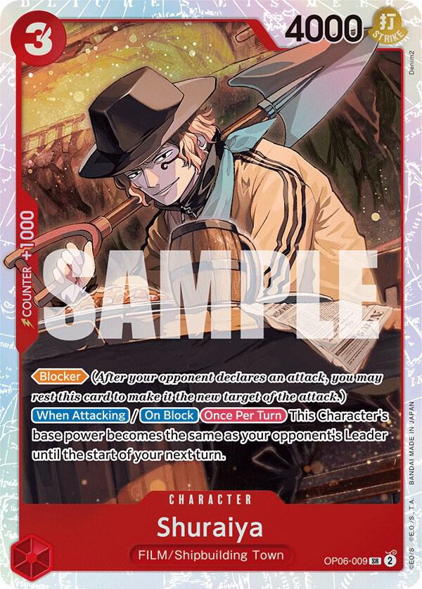 Shuraiya (OP06-009) [Wings of the Captain] | Jack's On Queen