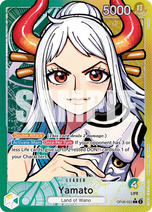 Yamato (Alternate Art) (OP06-022) [Wings of the Captain] | Jack's On Queen