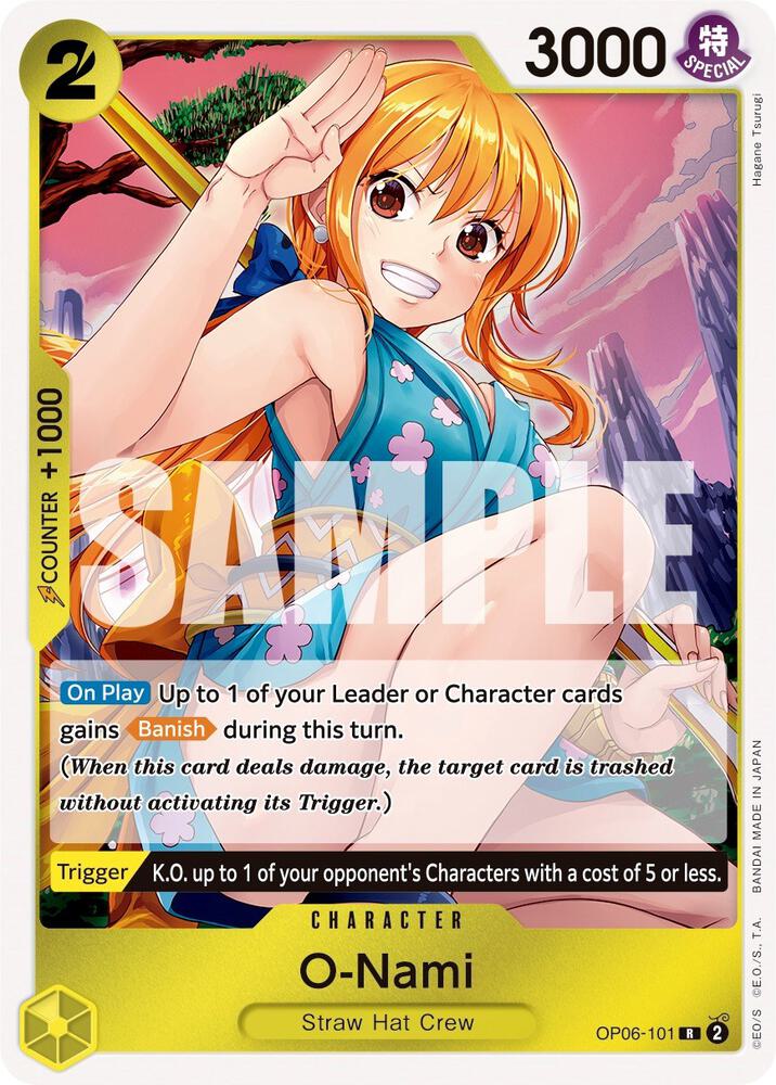 O-Nami (OP06-101) [Wings of the Captain] | Jack's On Queen