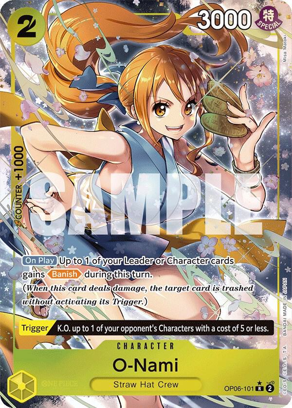 O-Nami (Alternate Art) (OP06-101) [Wings of the Captain] | Jack's On Queen